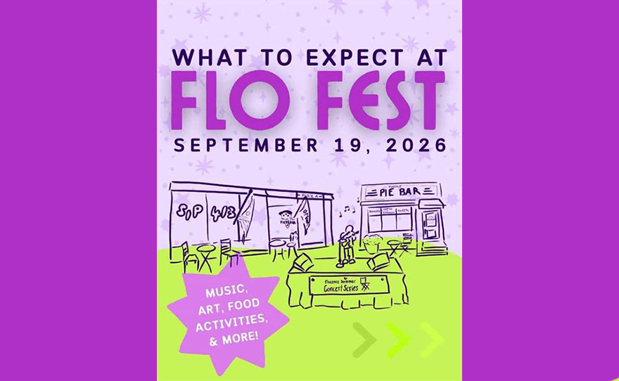 The Florence arts and culture celebration, Flo Fest, will take place on Sep. 19, 2026 in Florence, Massachusetts.