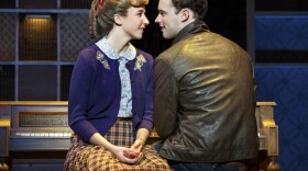 Beautiful – The Carole King Musical - Queens College. Julia Knitel 'Carole King' and Liam Tobin 'Gerry Goffin'