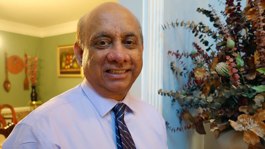 Kiran Shelat received a kidney infected with hepatitis C as part of a trial conducted by the University of Pennsylvania.