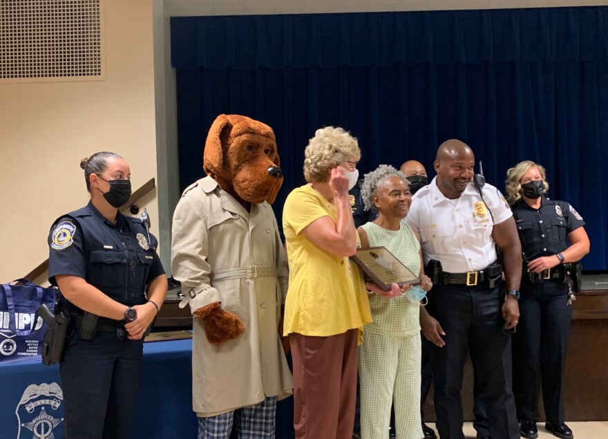 Community members were honored at the kickoff event. (Jill Sheridan WFYI)