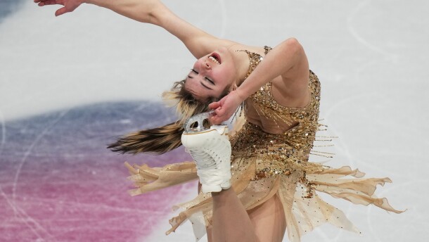 Alysa Liu of the United States competes during the women's figure skating free program at the 2026 Winter Olympics, in Milan, Italy, Feb. 19, 2026.