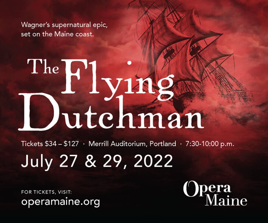 Opera Maine poster July 27 and 29.