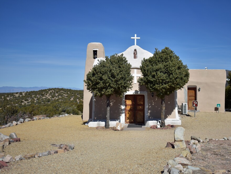 San Francisco de Asis Church, Golden, NM