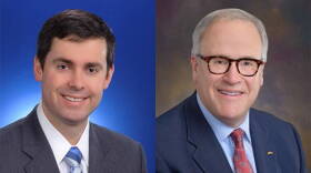David Ricks, left, will take over for retiring CEO John Lechleiter, right, in January.
