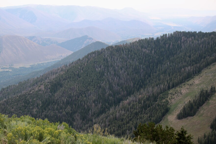 The south side of Sun Valley Resort