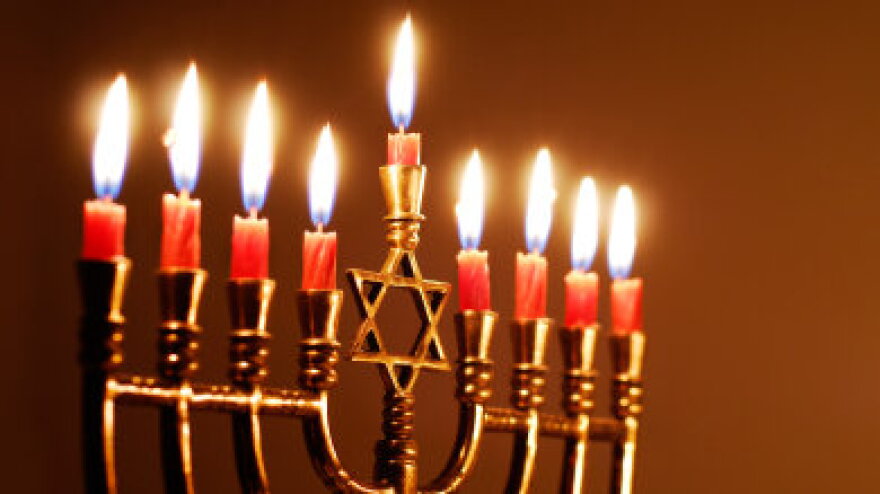 Hanukkah menorah