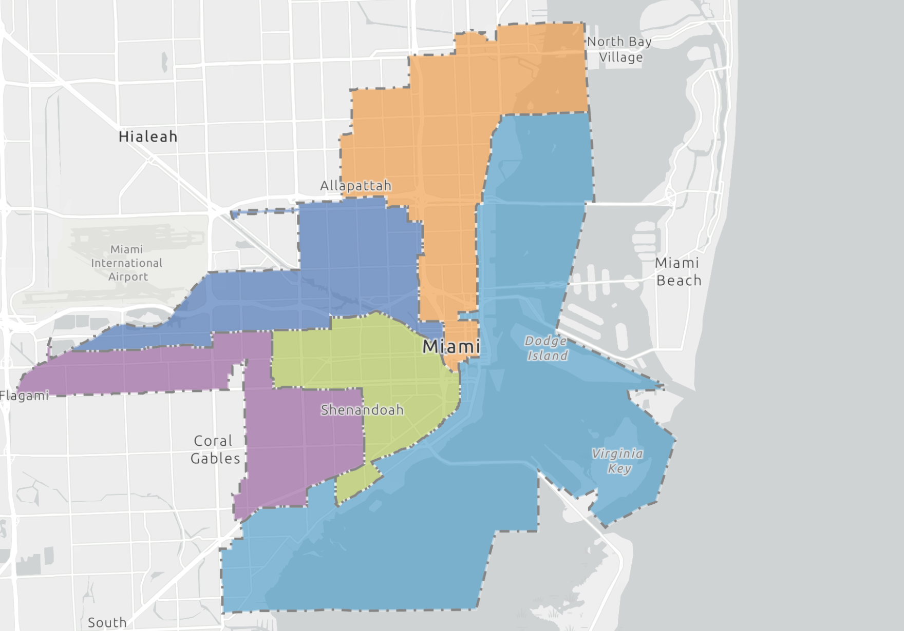 Miami Racial Map Federal judge throws out Miami district map over allegations of racial ...