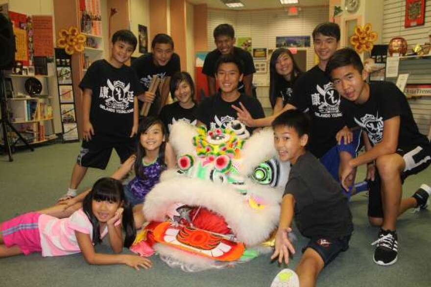 Lion dancing is among the programs the center offers. Photo by Amy Green