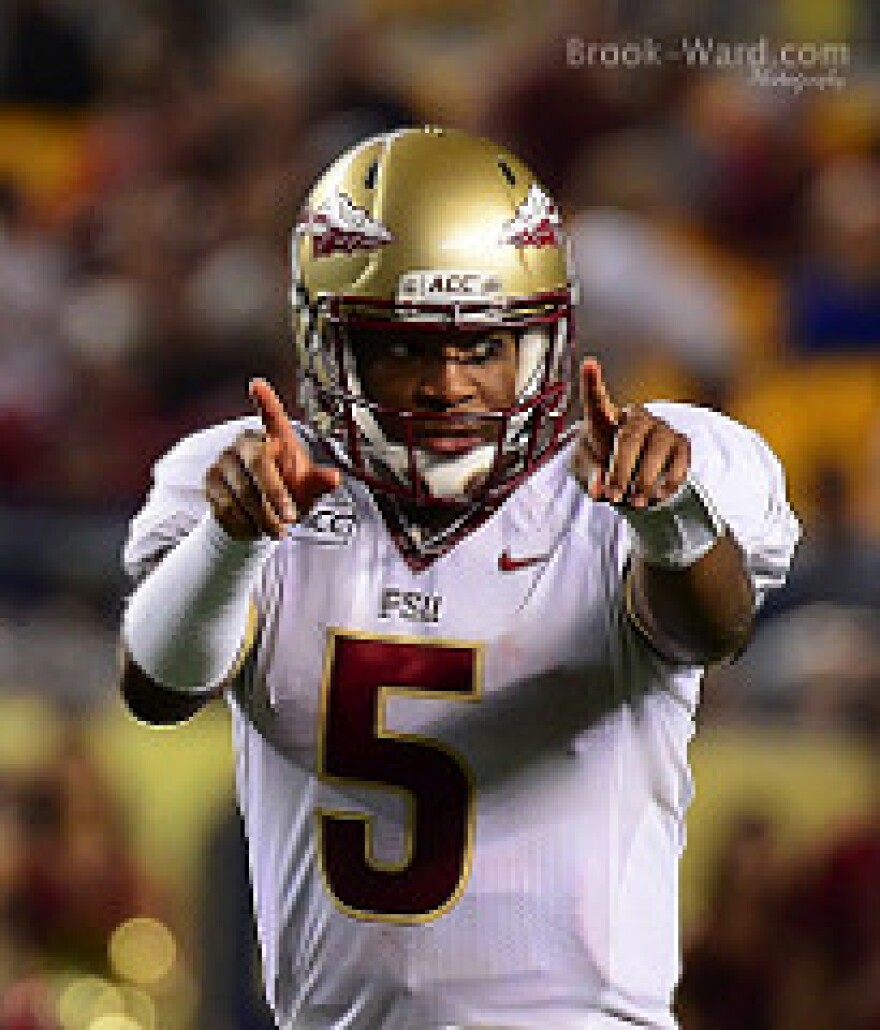 Florida State University has settled a lawsuit filed against it under Title IX by a former student, Erica Kinsman, for $250,000. Kinsman accused Jameis Winston, FSU's former quarterback, of raping her in 2012. FSU President John Thrasher said the university settled to put the incident behind it. (Photo by Brook Ward/Creative Commons Flickr).