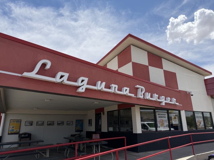 Original Laguna Burger restaurant in Laguna, New Mexico