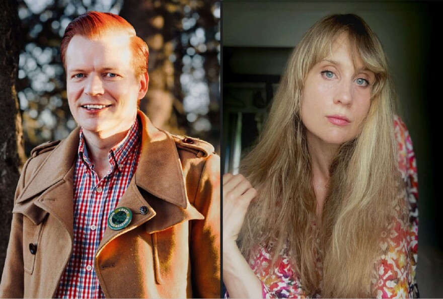 Lester Nelson-Gacal (left) and Keeley Boyle (right) received artist awards from the Rasmuson Foundation.