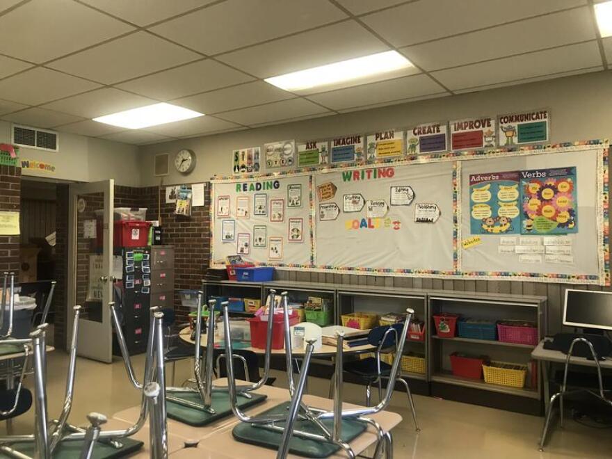 A classroom at Martin Luther King Jr. Elementary in Schenectady’s Hamilton Hill