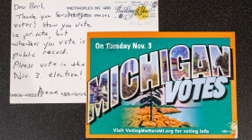 More than 3.7 million handwritten postcards have been sent to Michigan residents encouraging them to vote in the midterms.