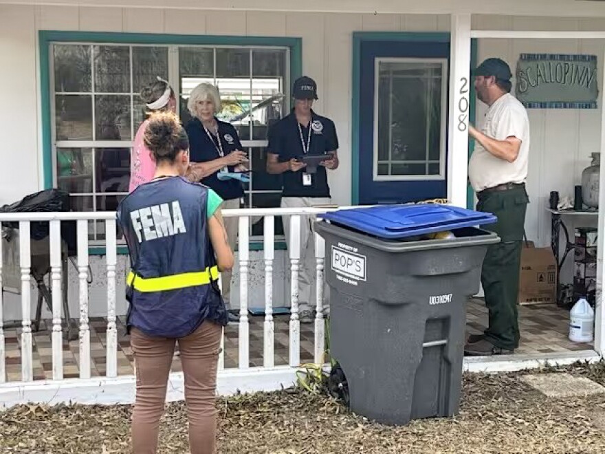 According to Henderson Emergency Management, FEMA representatives are visiting resident this week to inform them of relief options.