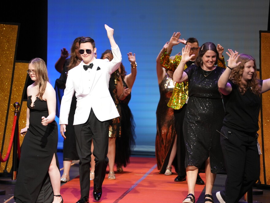 Models walk the runway at The Mesa Arts Center during the annual Adaptive Fashion Show