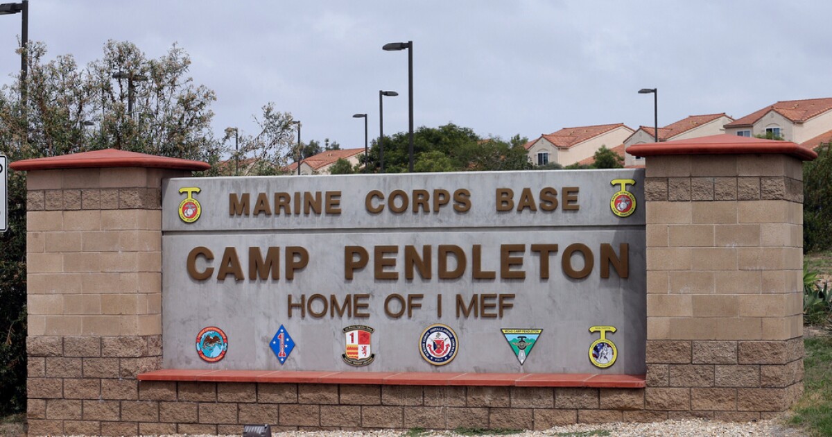 Marine corporal stole weapons at Camp Pendleton to sell in Arizona, prosecutors say