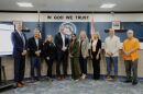 Charlotte County Public Schools School Board members, Superintendent Mark Vianello and representatives from Cognia.