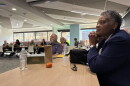 Vita Lantz-Brown, who has served as a poll monitor for over 20 years, attended a volunteer poll monitor training organized by Just Vote Colorado in Denver on Oct. 9, 2026. The volunteers were told to report any immigration officers at voting places.