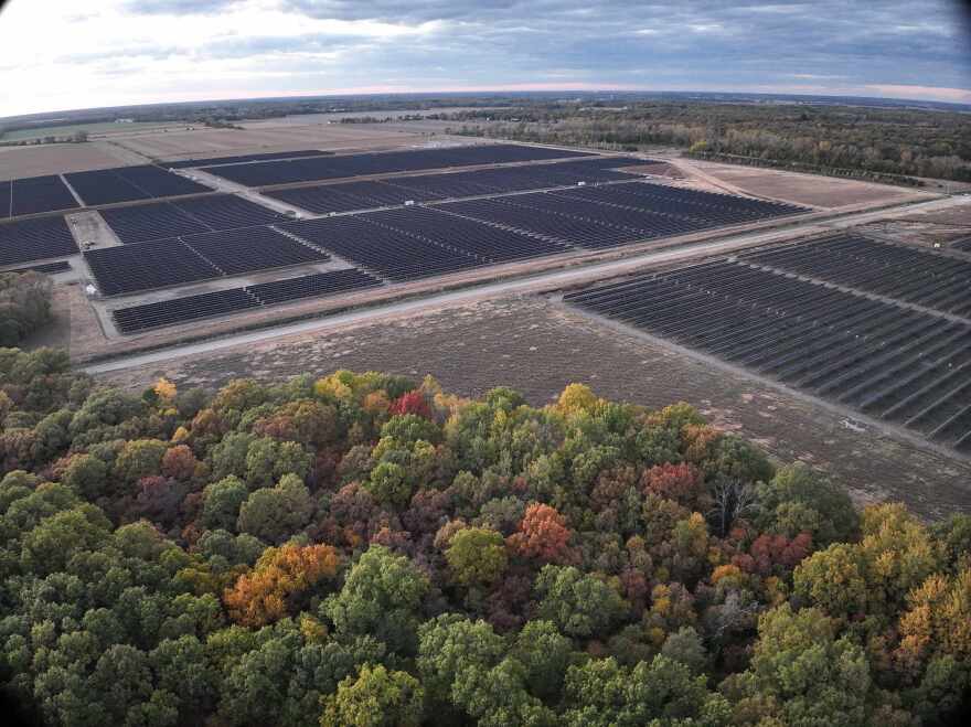 A Zelestra Energy owned solar project in Indiana. This is the first