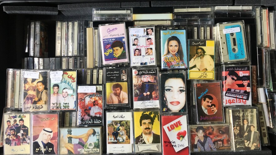 Some tapes from Syrian Cassette Archive's collection.