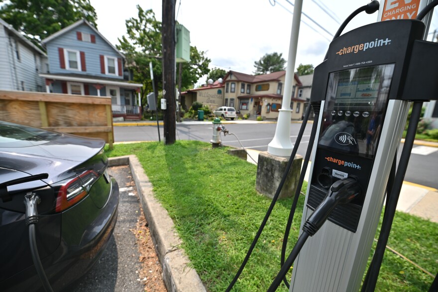 EV chargers were installed in Stroudsburg when state Rep. Tarah Probst was the mayor of the borough.