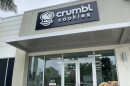 Crumbl cookies store in Naples.