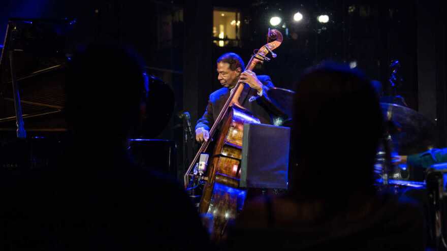 Buster Williams performs at Dizzy's Club Coca-Cola.