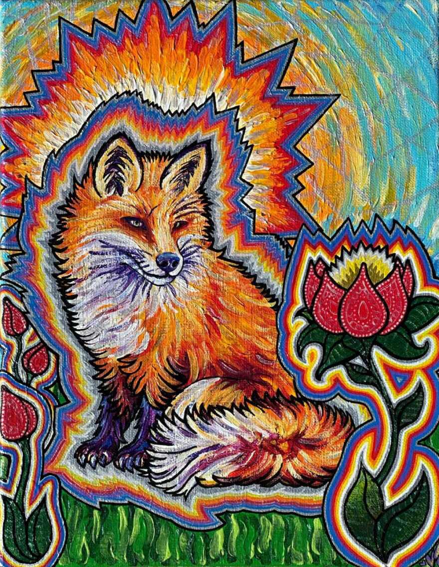 Image from 'Between Worlds' exhibit in Capital Gallery at Davis Art Center