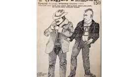 Public Threat Fanzine 1982 image and layout by Curt Clonts (pen name: Dit Townfriendingly)