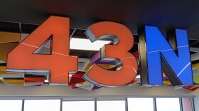 Signage within 43North's headquarters within Seneca One in downtown Buffalo.