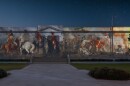 A rendering of an image from IllumiNATION. IllumiNATION is a video art projection set against the facade of the Virginia Museum of History & Culture. The program will play 9 p.m. June 25- 28; each night begins at 6 with a free block party including food trucks, family-friendly activities, entry into the museum and more.