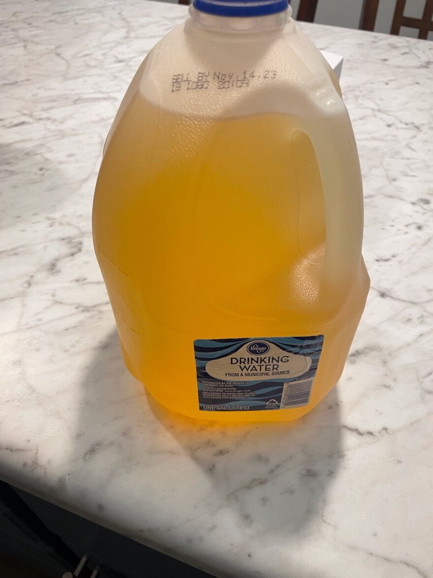 Some Colonial Meadows residents not only refuse to drink the well water themselves; they also won't let their pets have it.