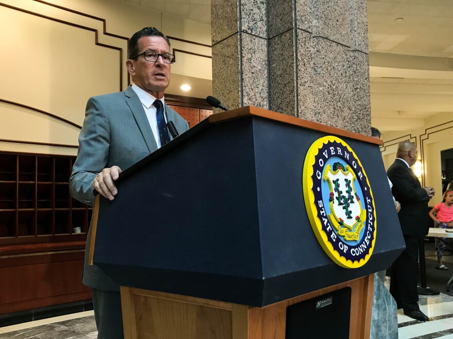 "We're giving them the information they may not want, but everyone needs to hear," said Governor Dannel Malloy on July 25 at the state legislative office building in Hartford.