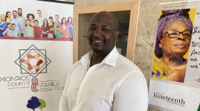 Former NFL player Bruce Johnson, a Gates-Chili grad who took part in a weekend Youth and Family Wellness Conference in Rochester.