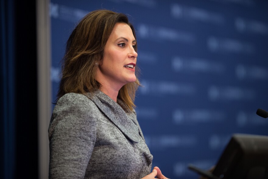 profile shot of Gretchen Whitmer