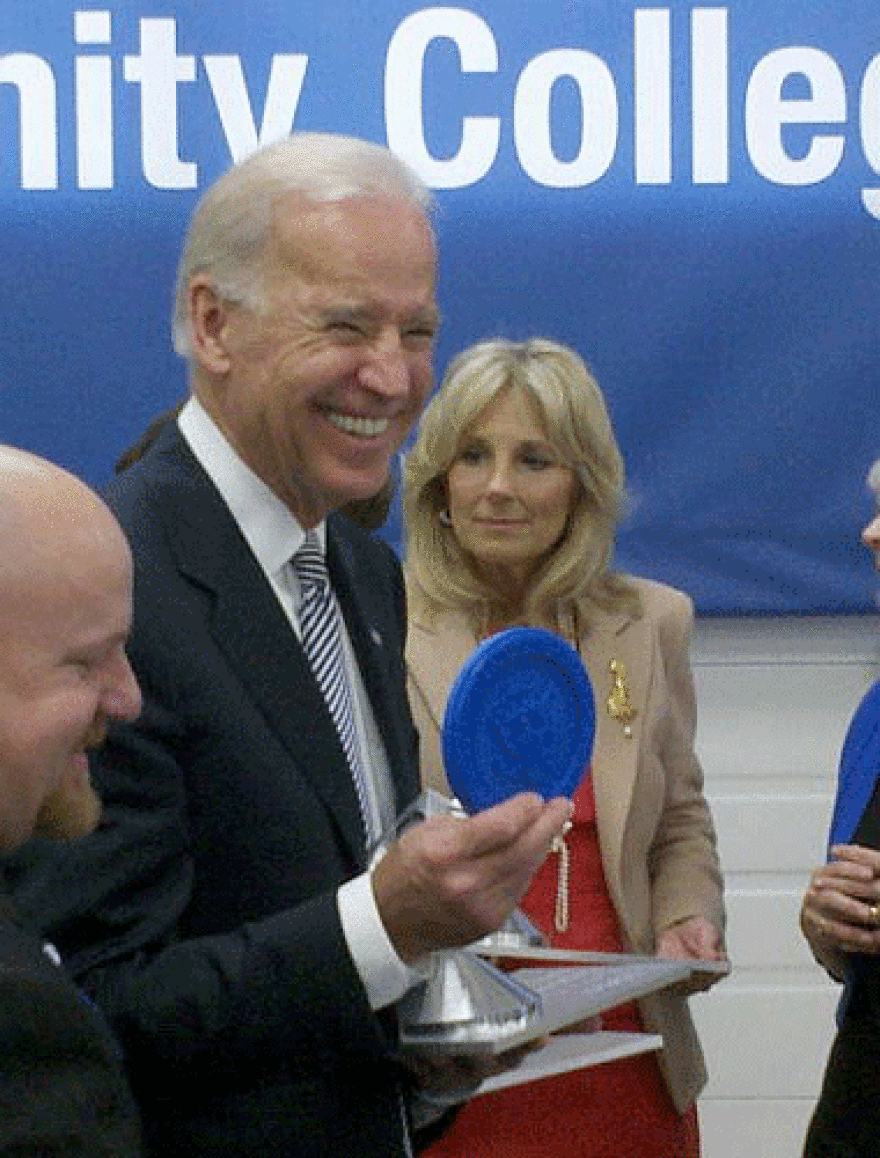 This week, Biden announced he's running for president. Unlike other democrats, Biden went directly after Donald Trump with a video that challenged some of Trump's choices. 