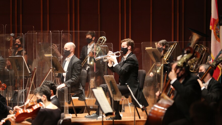 Jacksonville Symphony performs in masks