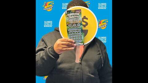A man who wishes to remain anonymous won a $1 million scratch-off ticket purchased at a Fairview Heights store.