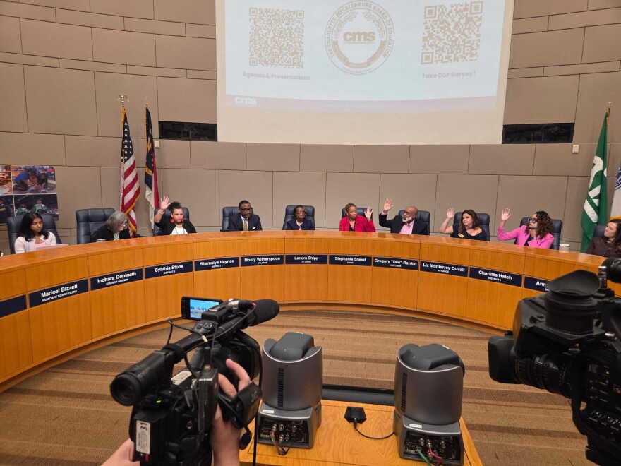 CMS Board at dais