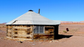 A Navajo hogan is a traditional dwelling that holds significant ceremonial and traditional significance.