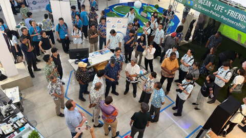 Palau prepares to welcome roughly 2,000 participants from across the Pacific for the 55th Pacific Islands Forum with an exhibit bringing the spirit of "B.E.L.A.U. — Building Economies: Life. Action. Unity." to life.