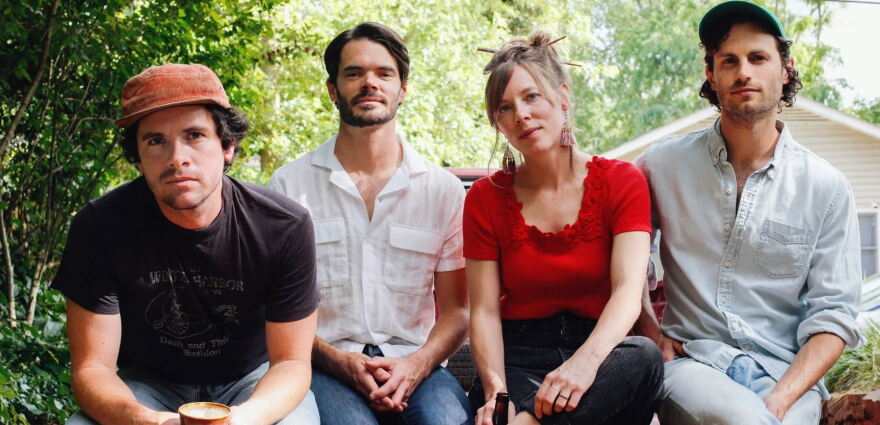 River Whyless: Ryan O'Keefe, Alex McWalters, Halli Anderson and Daniel Shearin.