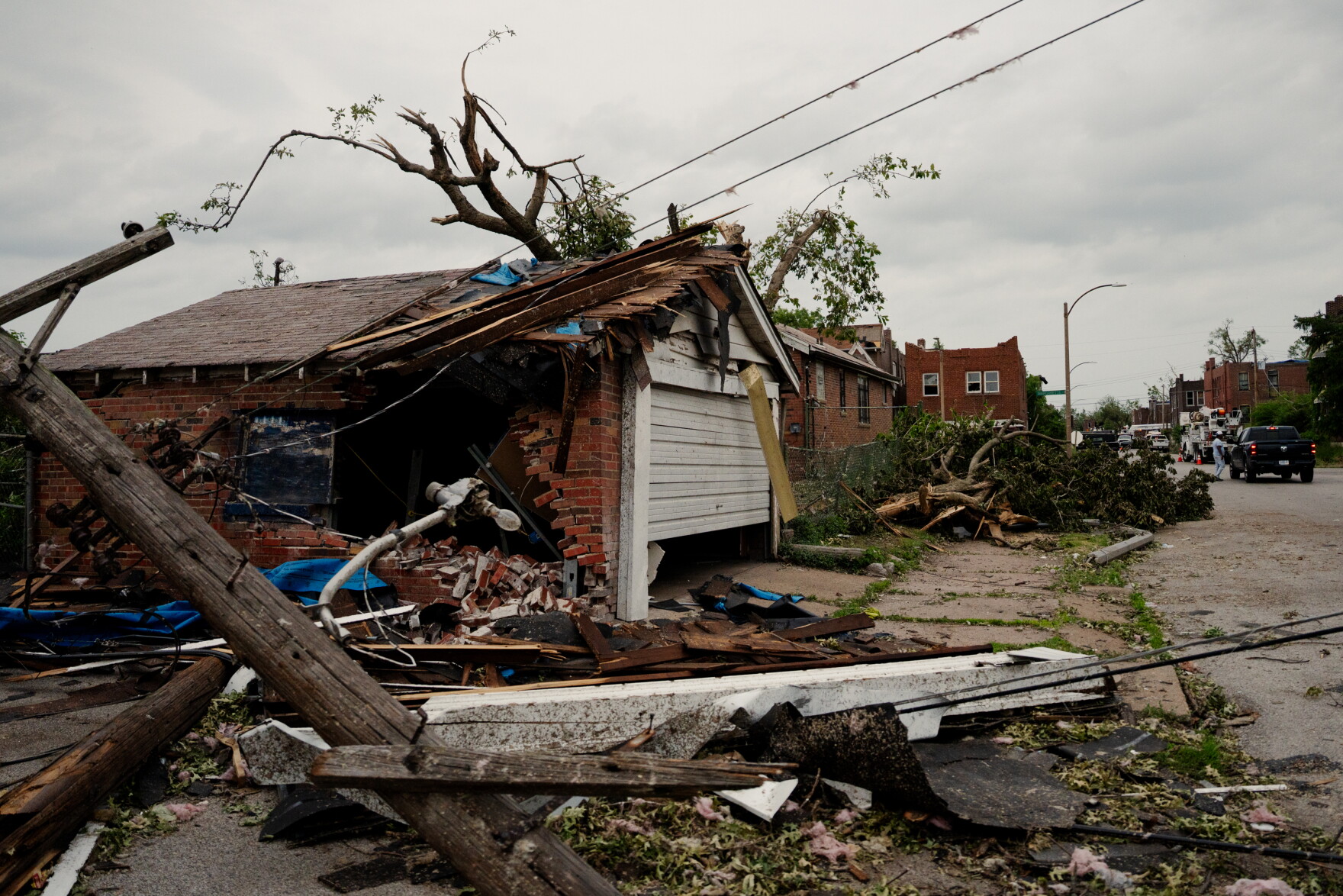 Photos: St. Louis cleans up after powerful tornado | STLPR