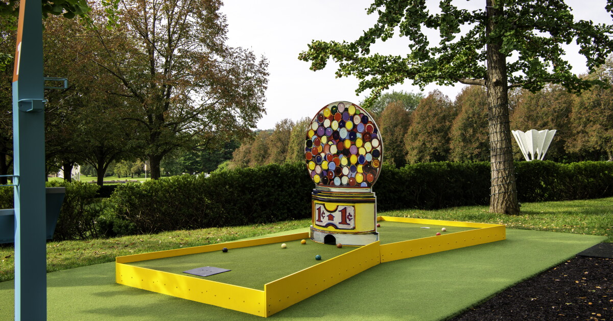 Art Course Mini Golf at Nelson-Atkins Museum of Art, Kansas City