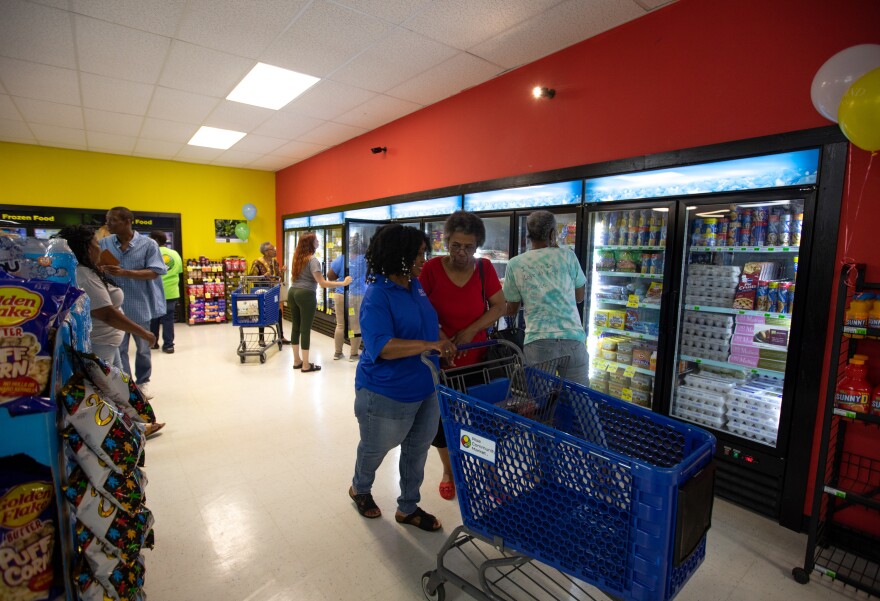 The store’s grand opening was in 2023.