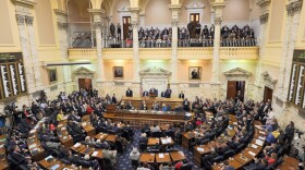 Governor Hogan Delivers His Third State Of The State by Staff at Maryland State House.