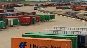 More intermodal transport containers could be on their way through the area northeast of Dallas, thanks to a new center being built by Kansas City Southern Railroad in Wylie.