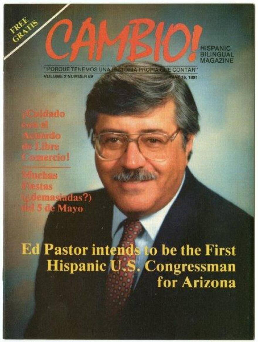 Ed Pastor Papers (MSS 131) Arizona State University Libraries: Chicano/a Research Collection