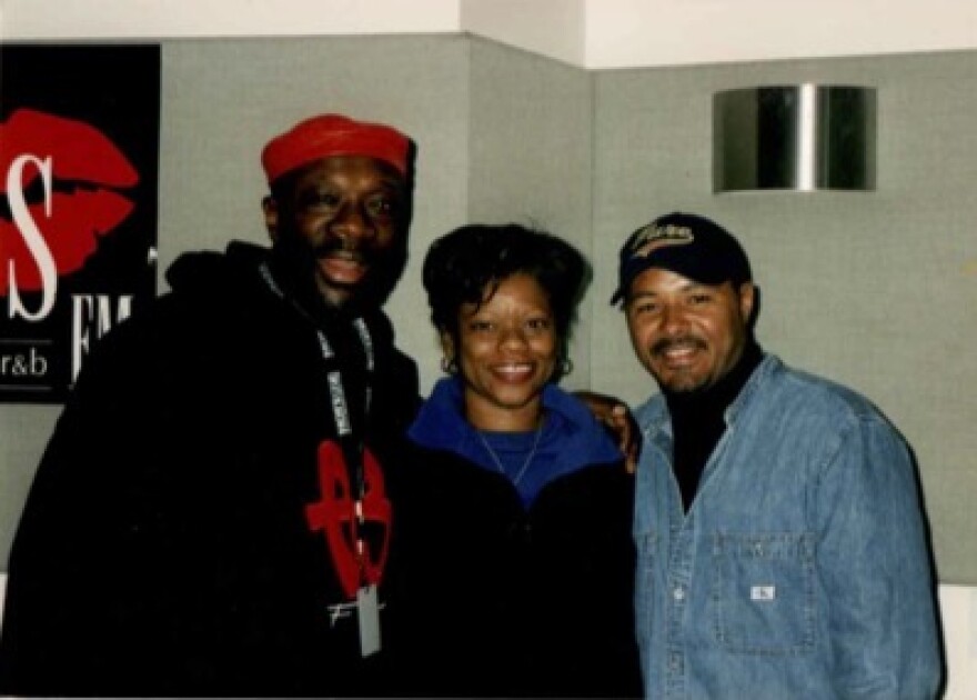 Isaac Hayes, Pat Prescott, and Najee in the late 1990s