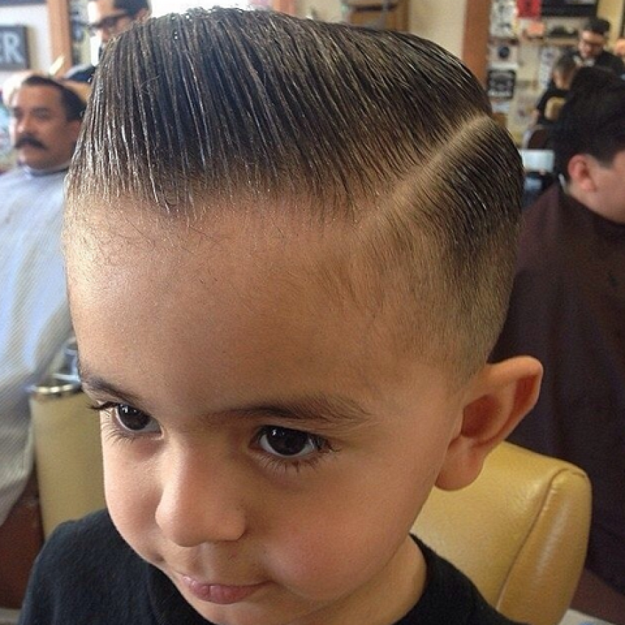 A hair style for all ages.